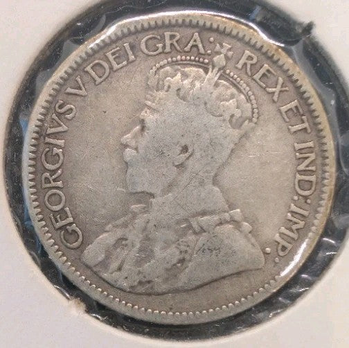 1912 Canada 10 Cents Silver Dime VG8 - George V - 92.5% Silver1