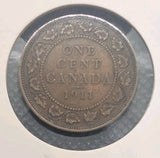 CANADA - 1911 Large Canadian 1 Cent Penny - G-60
