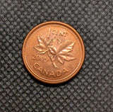 AU/Unc 2009 Canada Penny Small 1 Cent Beautiful0