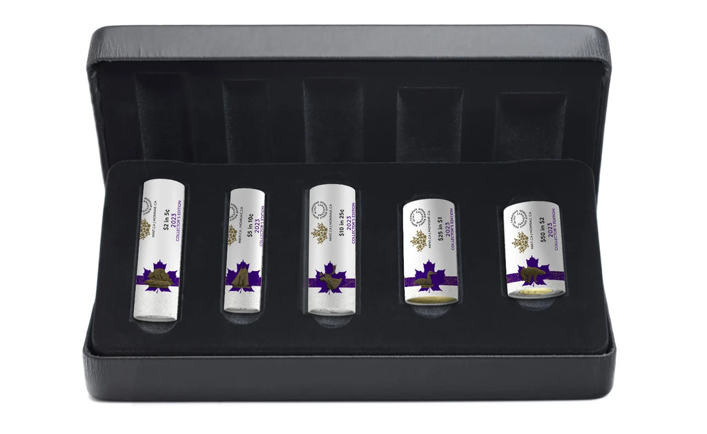 2023 Canada  Queen Elizabeth Special Wrap Roll Sets First Strikes0