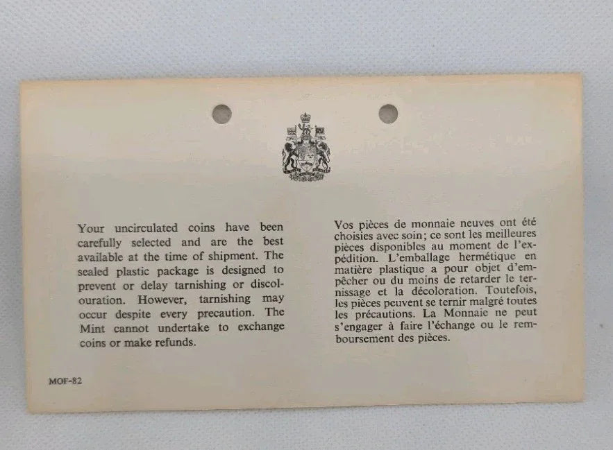 COA from Pre 1967 Pl Sets Nearly Perfect Condition - NumisFind