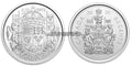 Canada 2021 SET OF TWO Coins 50 Cent Regular & 100th Anniversary Coat of Arms BU0