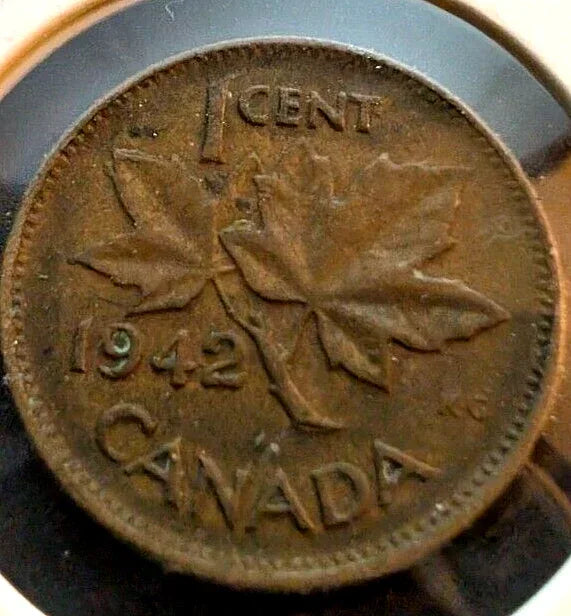 1942 Canada Small Cent Canadian 1 penny coin VERY NICE ! - NumisFind