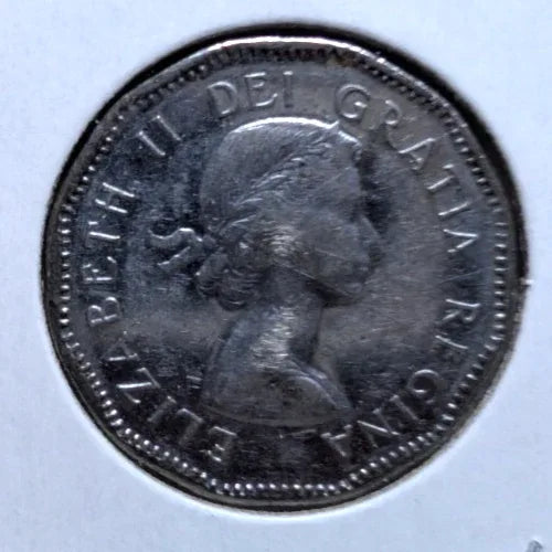 1953 SF Near Canada 5 Cent George VI Canadian Nickel Coin Five Cents - NumisFind