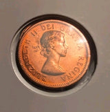 Rare Canada 1963 BU Small Cent Penny.1