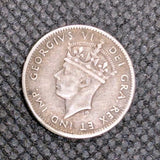 1943 Silver NFLD Dime 10c Coin - About Uncirculated1