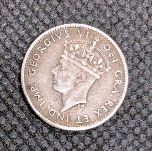 1943 Silver NFLD Dime 10c Coin - About Uncirculated1