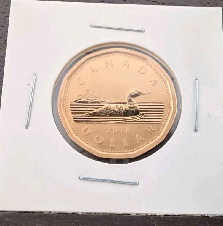 2011 Canada $1 Loonie Specimen Coin - Brilliant Satin Finish - From Mint Set0