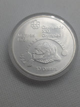 1975 $10 Canadian Canada Olympic Silver Coin - NumisFind