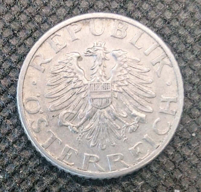 1946 Austria 50 Groschen Coin – Republik Österreich Austrian Coin1