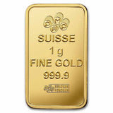 Mini Pamp Suisse Lady Fortuna 1g Gold Bar .9999 Fine - Sealed Assay PAMP2