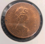 1979 Canada 1 Cent Penny Double Date Error Coin Strong Doubling - Mint State2