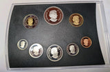 2005 Canada 8 Coin Silver PROOF Set w/ Gold Plated Silver Dollar - NO BOX - NumisFind