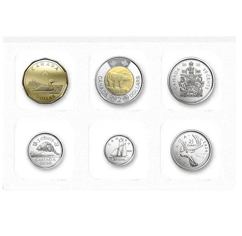 2020 Classic Canadian Uncirculated Coin Set in Original RCM Packaging!! - NumisFind
