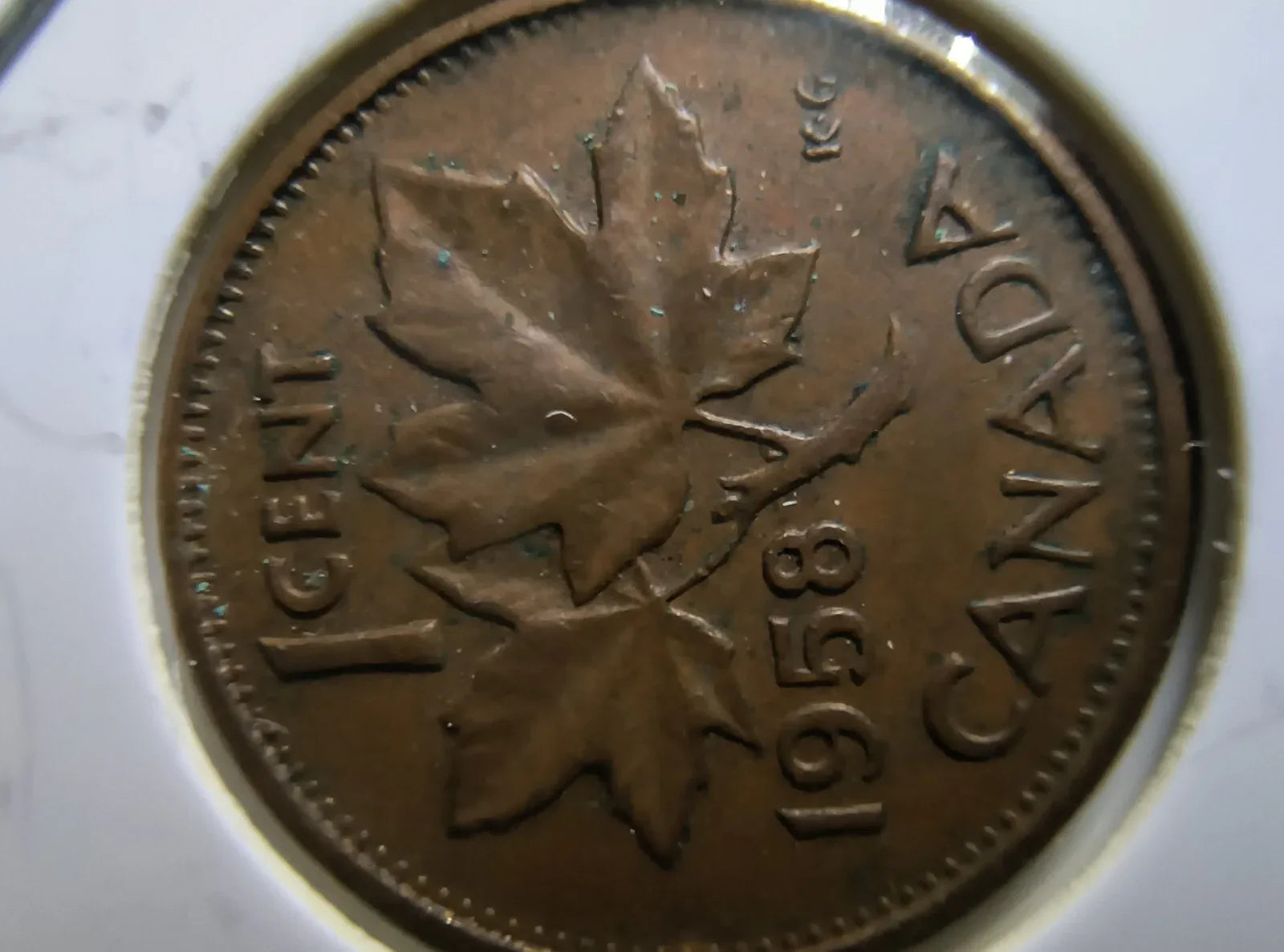 Lot Of 10 Circulated Canada 1 Cent Pre 1960 (GVG Grade) *Read Description* - NumisFind