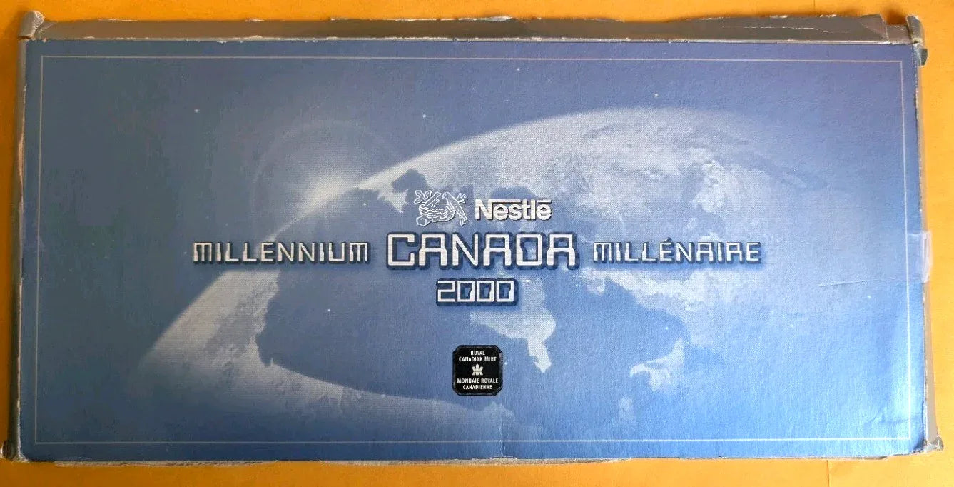FIRST SERIES of the 2000 Canada MILLENIUM 25-Cents SETS -- 13 COIN Collection - NumisFind