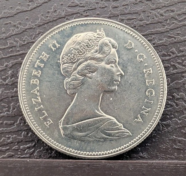 1970 Canadian Nickel Half Dollar 50 Cent Coin Canada1