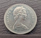 1970 Canadian Nickel Half Dollar 50 Cent Coin Canada1