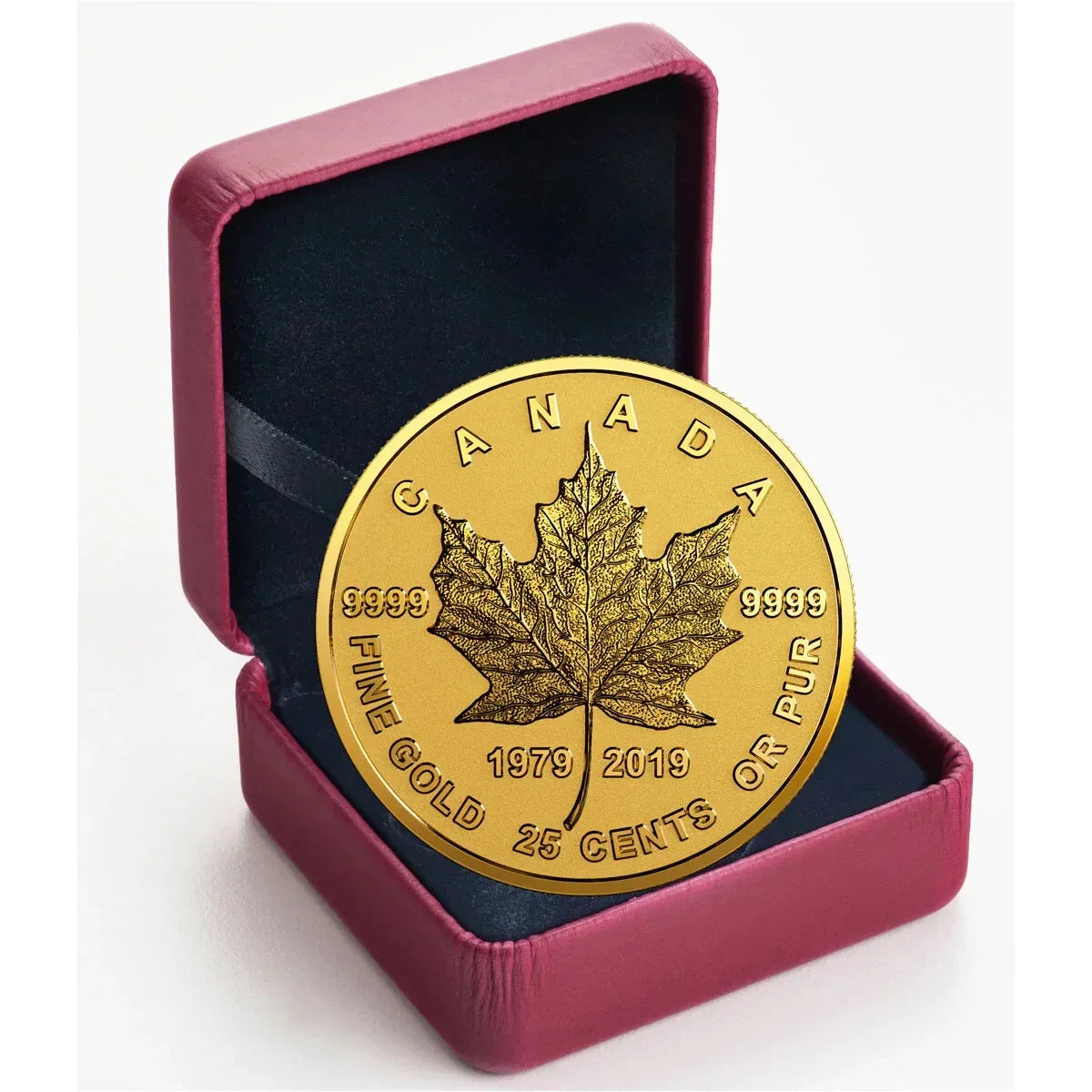 2019 Canada 25c Pure Gold Coin - 40th Anniversary of the GML - 0.5g of 9999 - NumisFind