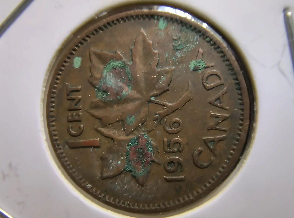 Lot Of 10 Circulated Canada 1 Cent Pre 1960 (GVG Grade) *Read Description* - NumisFind