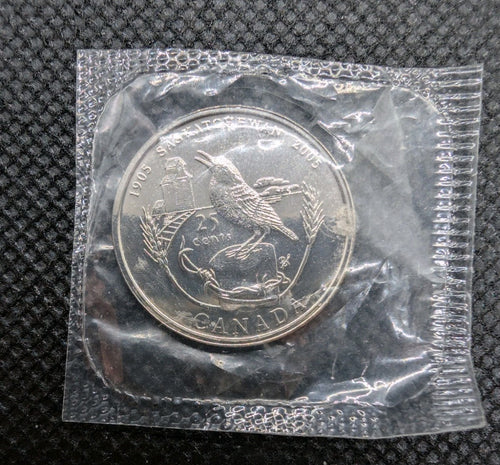 Canada 2005 P SASKATCHEWAN Proof Like Twenty-Five Cent Piece!!0