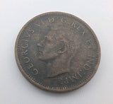 1939 Canada Small Cent Canadian 1 penny coin VERY NICE !1