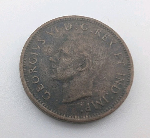 1939 Canada Small Cent Canadian 1 penny coin VERY NICE !1