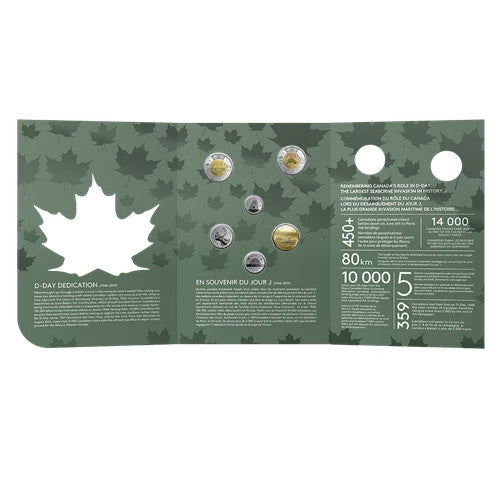 Canada 2019 D-Day Collector Keepsake Coin Set in Original RCM Packaging2