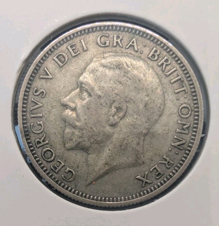 1936 Great Britain 1 Shilling Silver Coin - 5.66g of 0.5 Silver1