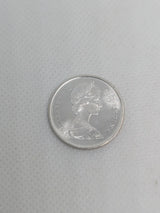 Roll of 1967 Canada Silver Quarter Coins, 25 Cents, UNC BU, Canadian 80% silver - NumisFind