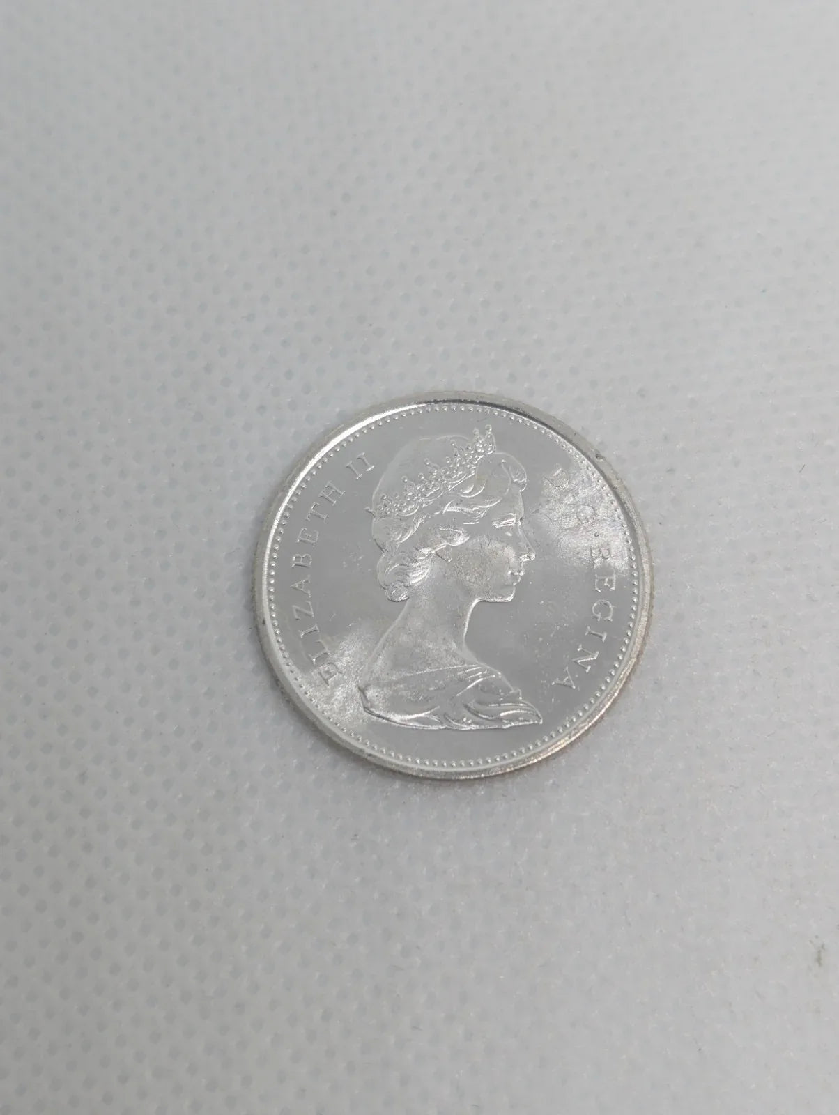 Roll of 1967 Canada Silver Quarter Coins, 25 Cents, UNC BU, Canadian 80% silver - NumisFind