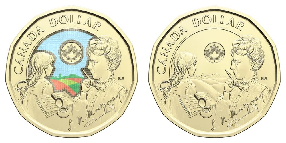 2024 Canada L.M. MONTGOMERY $1 loonie 2-coin set0