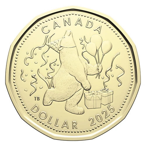 2025 Canada Happy Birthday Gift Mint Set. Five UNC Coins Mint Set2