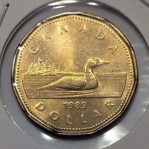CANADA 198889 lot of 2 $1 One Loon Dollar AU SHIPPING LOW COST - NumisFind