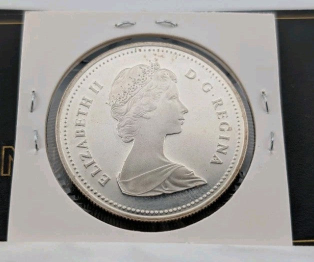 Canada 1981 Mint Proof Silver Dollar, Ultra Heavy Cameo1