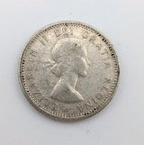 1958 Canada 10c Silver coin Dime1