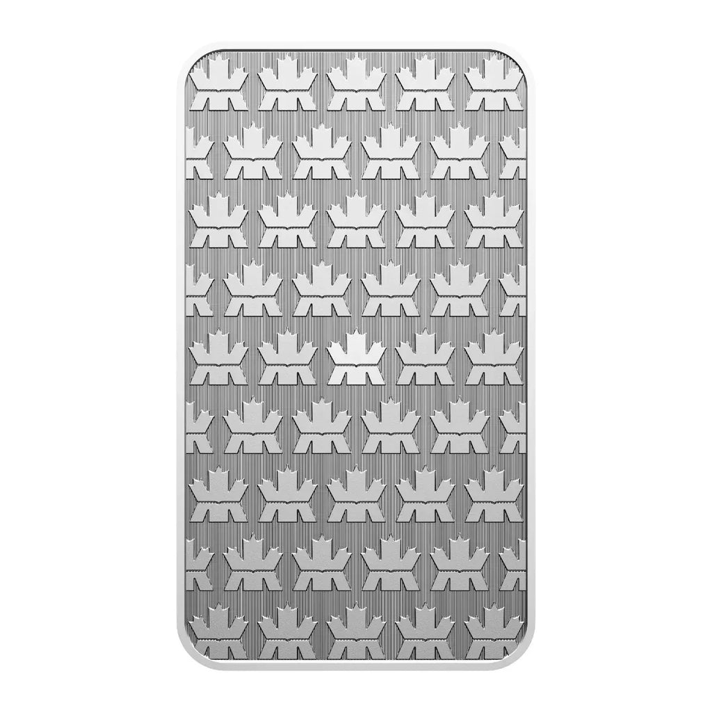 2025 RELEASE RCM 1 OZ PURE SILVER BAR IN PROUDLY CANADIAN TEP ASSAY PACKAGING - NumisFind