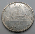 1966 80% Silver Canadian Canada Silver Dollar AU - NumisFind