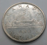 1966 80% Silver Canadian Canada Silver Dollar AU - NumisFind