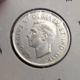 1943 Canada EF 45 Cents George VI Silver Half Dollar Coin Fifty Cent - NumisFind