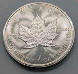 Canada - 5 Dollars 2022 Mapple Leaf - 1 OZ 9999 Silver - Queen Side Impaired - NumisFind