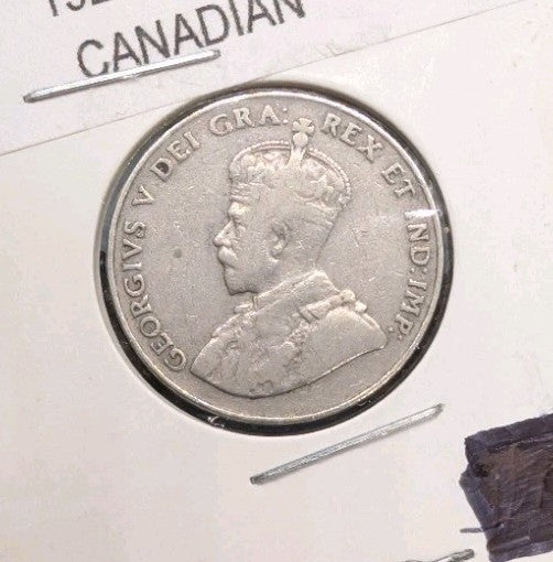 1925 Canada Nickel 5 Cents Key Date! Nice!1