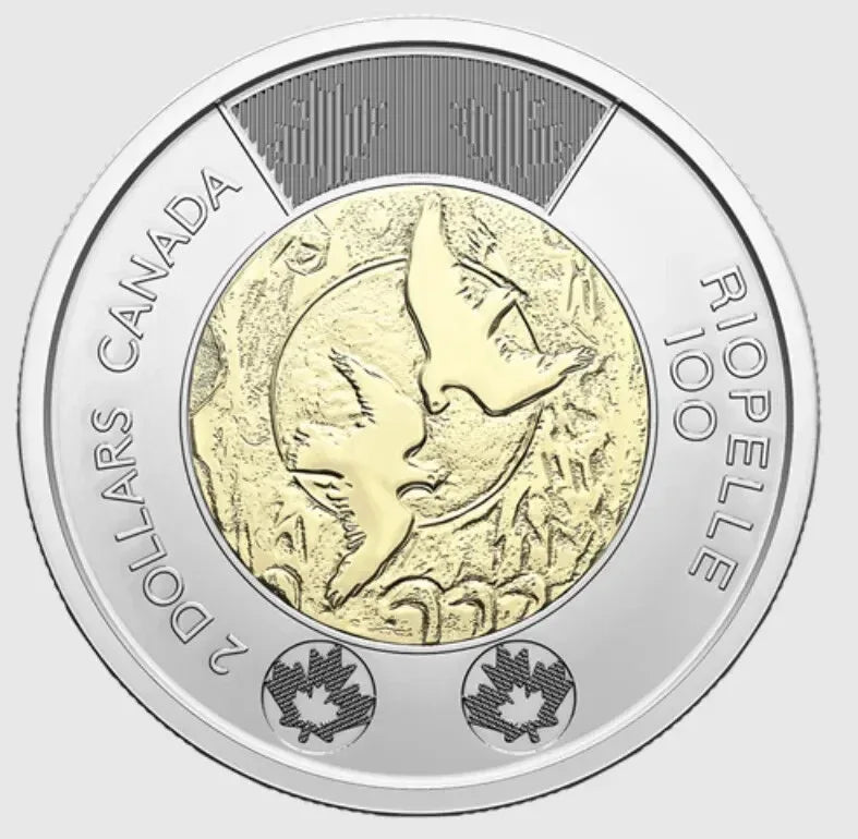 BU - Non Coloured 2023 Canada $2 Jean Paul Riopelle - NumisFind