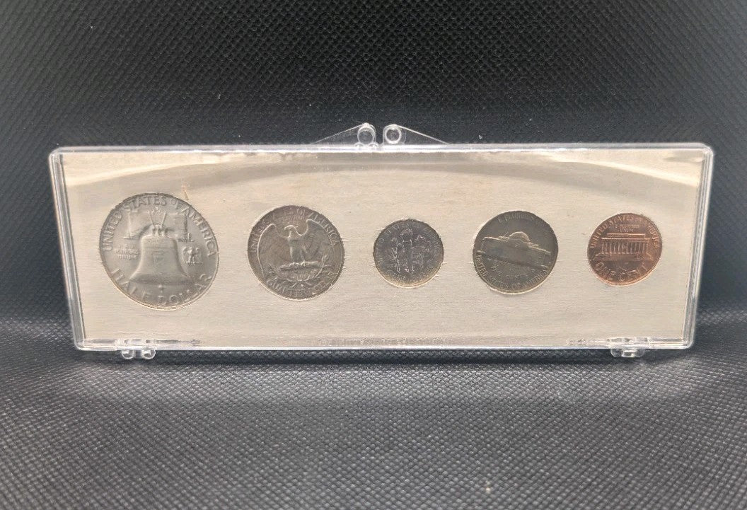 USA 1960 Silver Coins Year Set Uncirculated  w/90% Silver mint set US1