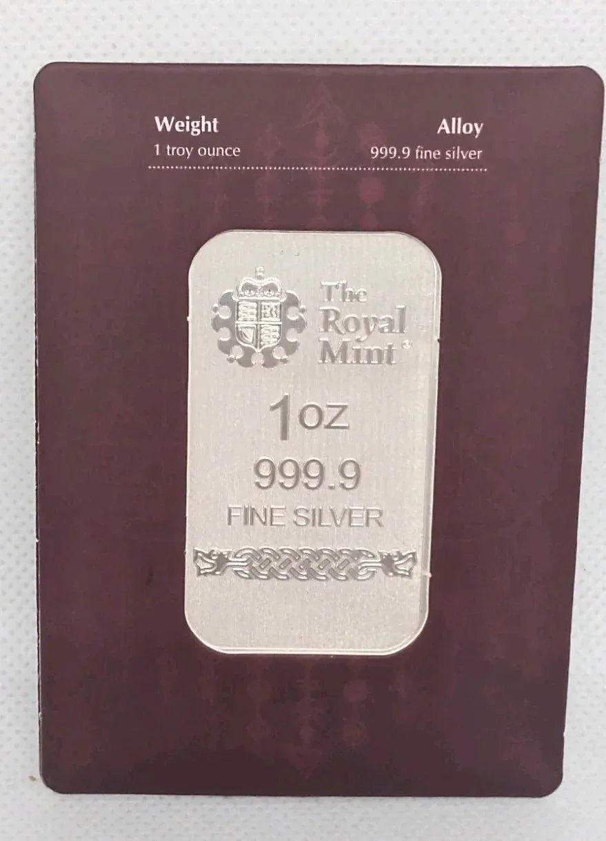 2025 The Royal Mint & Germania Mint partnered 1 oz Silver Bar Norse Gods Odin - NumisFind