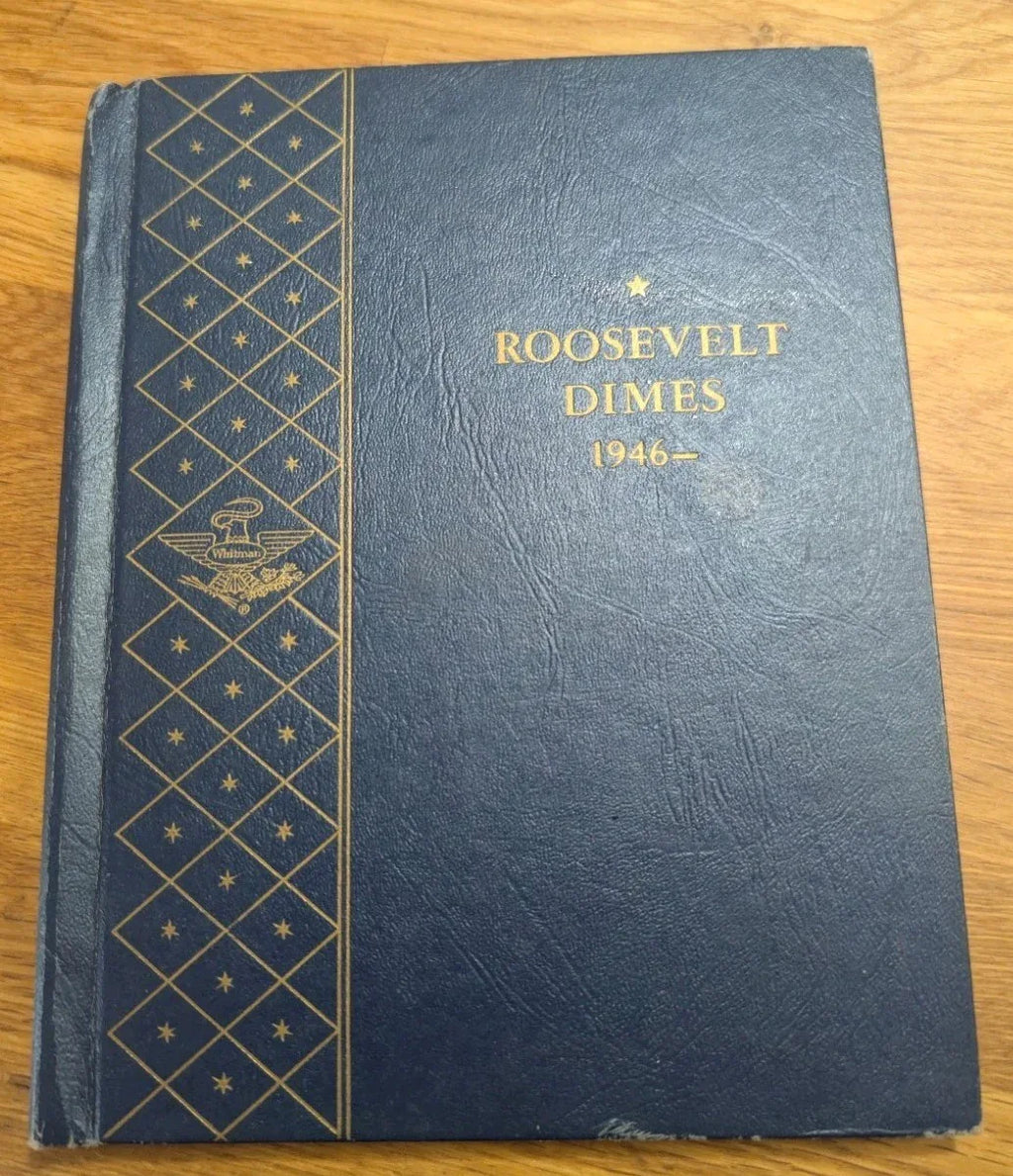 1946-1966 Roosevelt Dime Complete Set Of 50 Coins Album Circulated And Unc - NumisFind