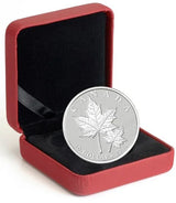 2013 $10 Fine Silver Coin - Maple Leaf - 99.99% Pure Silver - COA/ OGP - NumisFind