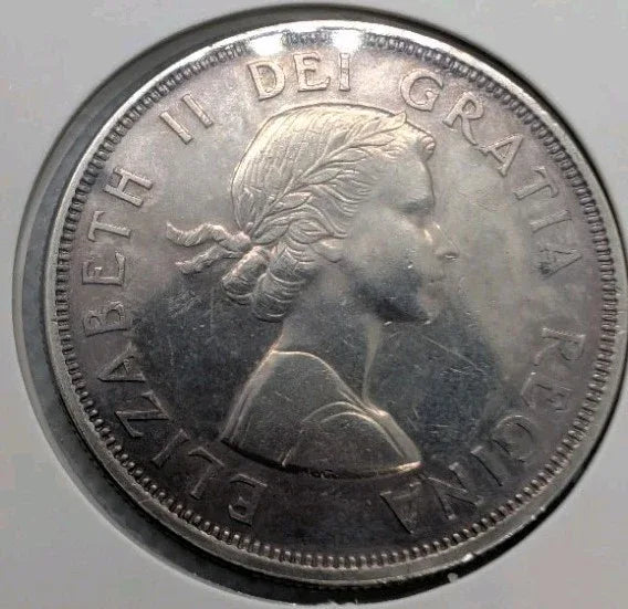 1964 Canada $1 Silver Dollar. 800 Circulated See Desc. Pics Unc - NumisFind