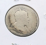 1906 Canada Twenty Five 25 Cent Quarter Canadian Circulated1