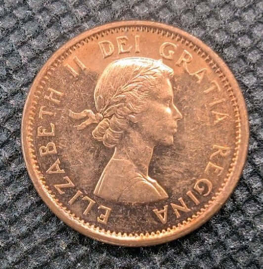 Rare Canada 1959 BU Small Cent Penny.1